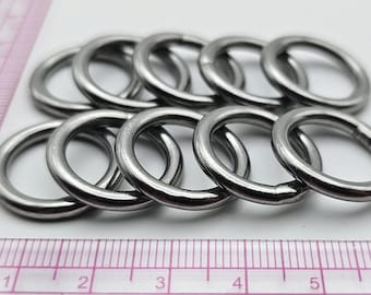 21mm Stainless Steel O Rings - 15mm ID - Welded Marine-Grade A4 316