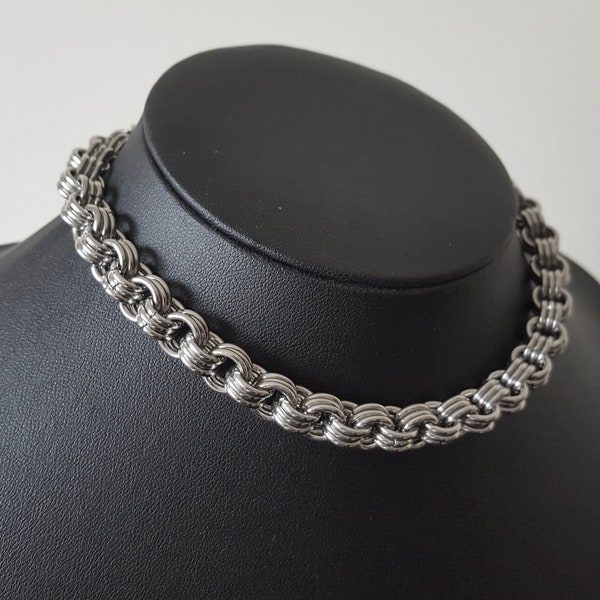 Chainmail Pendant Etsy