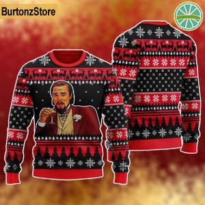 Laughing Leo Sweater Etsy
