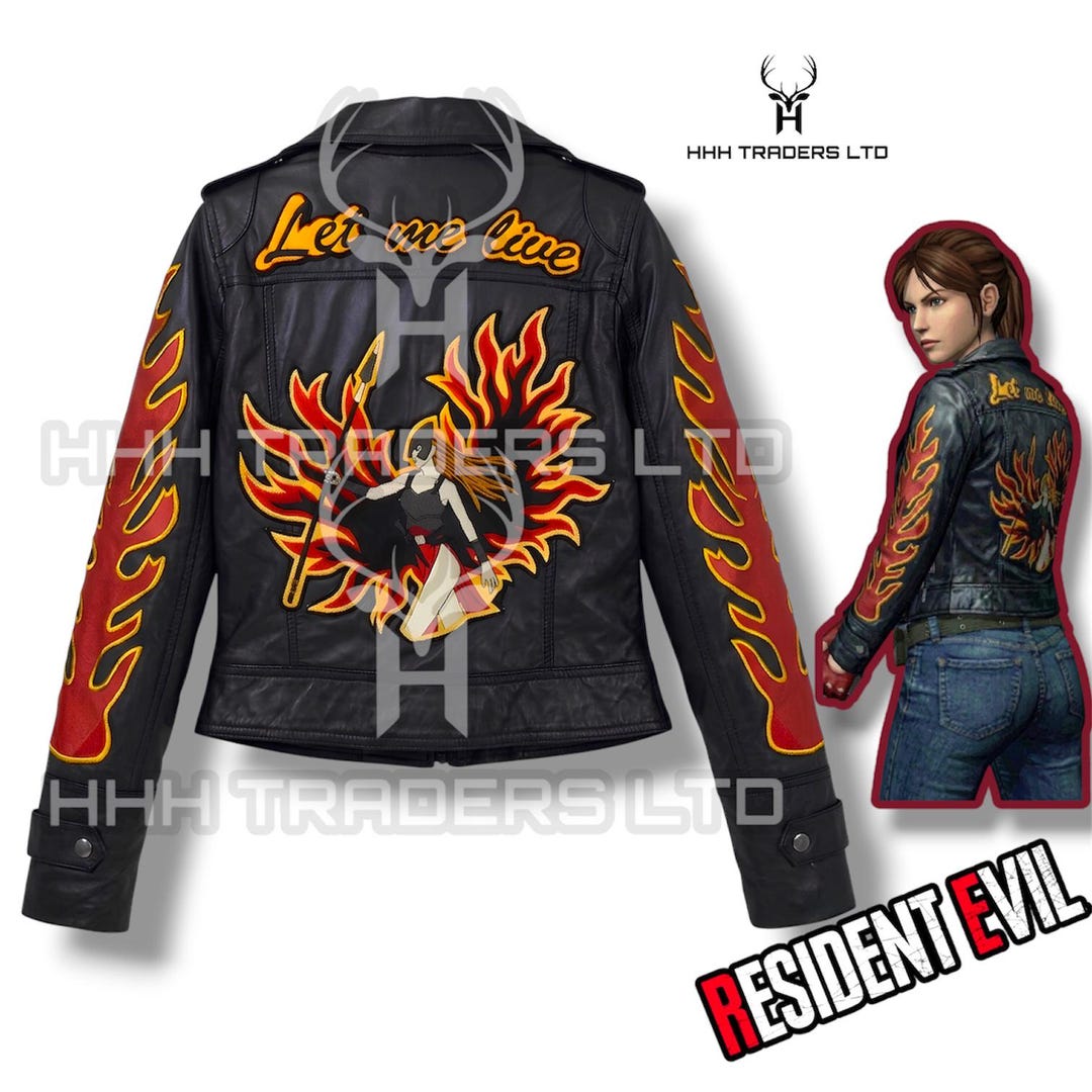 Resident Evil Claire Redfield Jacket Cosplay 