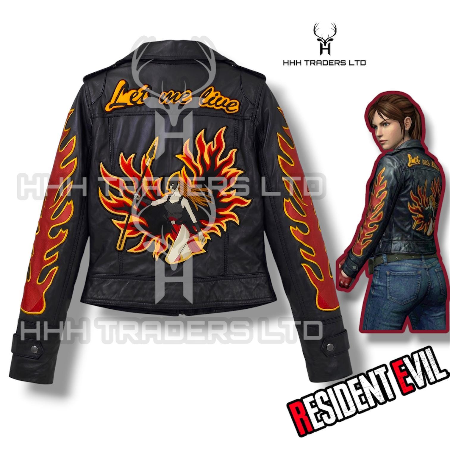 Resident Evil Claire Redfield Jacket Cosplay 