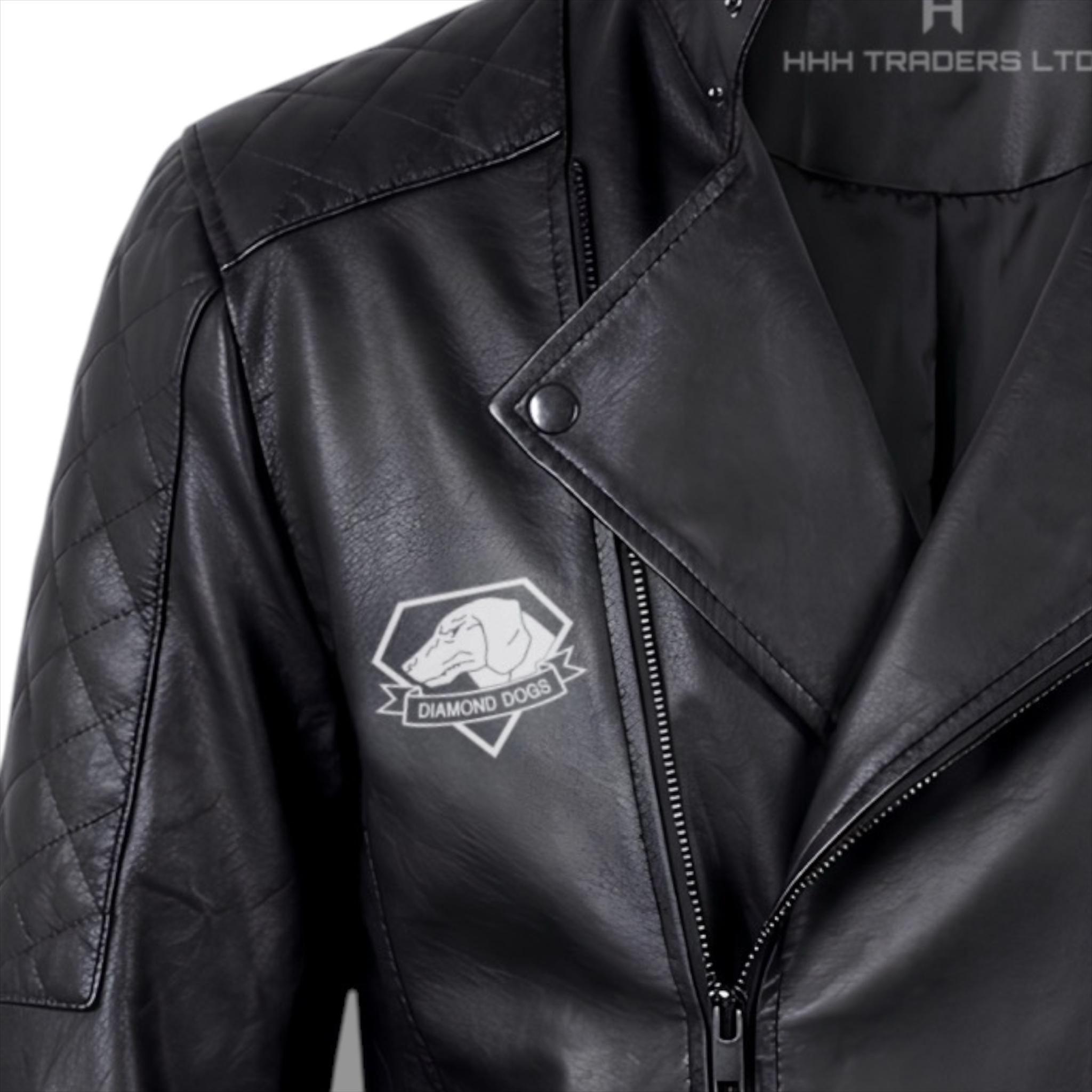 Metal Gear Solid V Diamond Dogs Venom Snake Leather Jacket – MGSV