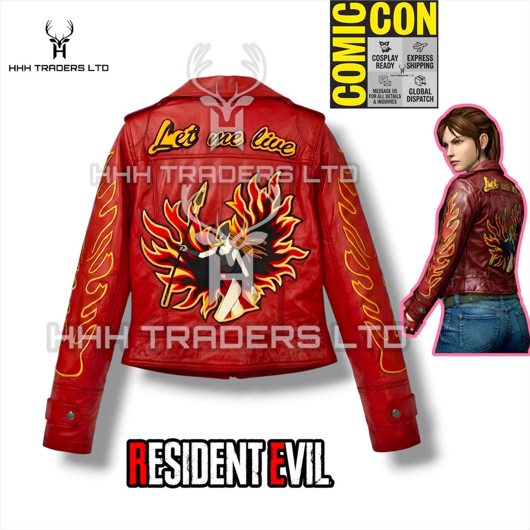 Resident Evil Claire Redfield Jacket Cosplay 