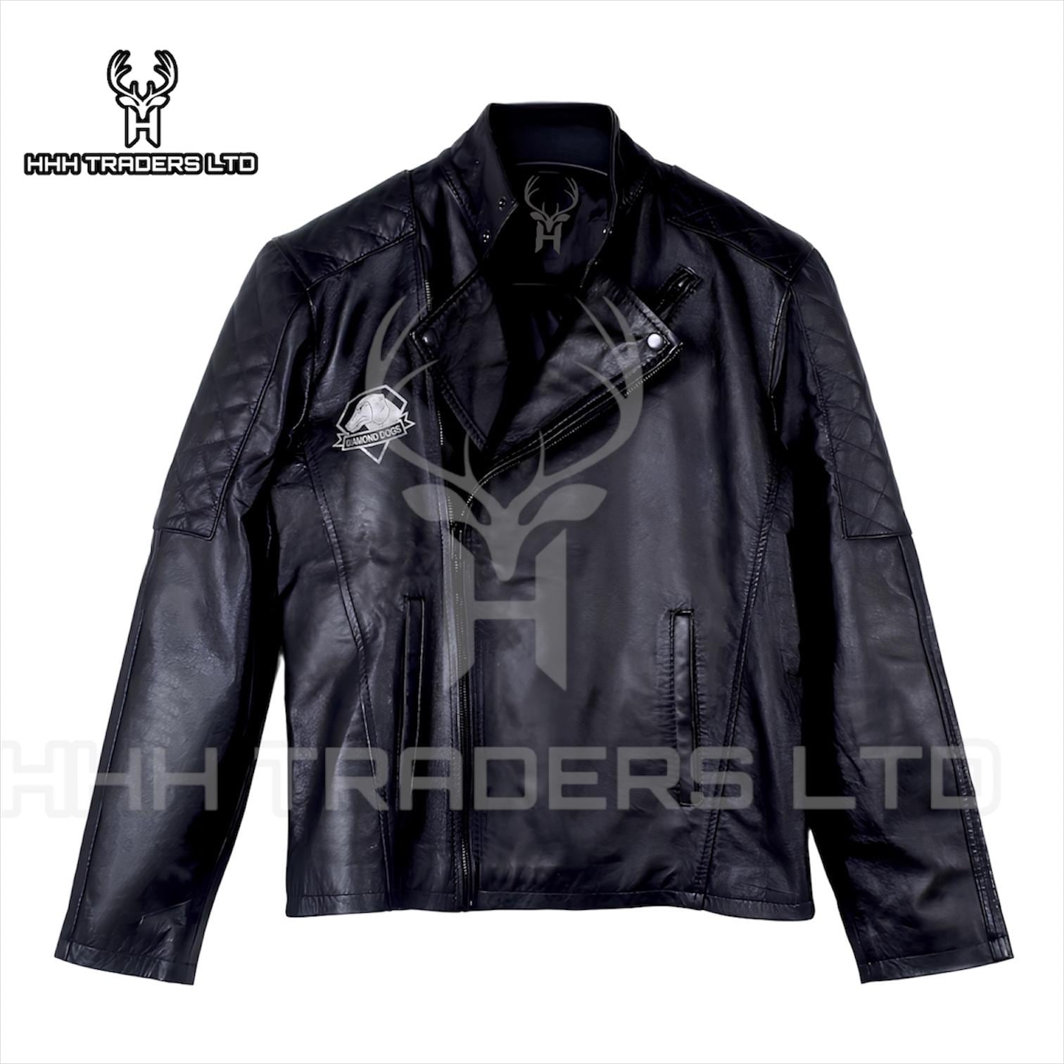 Metal Gear Solid V Diamond Dogs Venom Snake Leather Jacket – MGSV