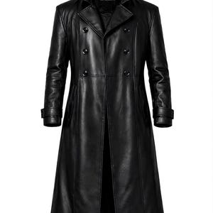 Set completo per cosplay di Spider-Noir / Completo in pelle di Spider-Man Noir / Trench, gilet, dolcevita, pantaloni, guanti e fondina / Fedele al personaggio visto sullo schermo immagine 13