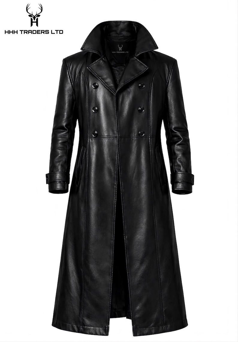 Set completo per cosplay di Spider-Noir / Completo in pelle di Spider-Man Noir / Trench, gilet, dolcevita, pantaloni, guanti e fondina / Fedele al personaggio visto sullo schermo immagine 13