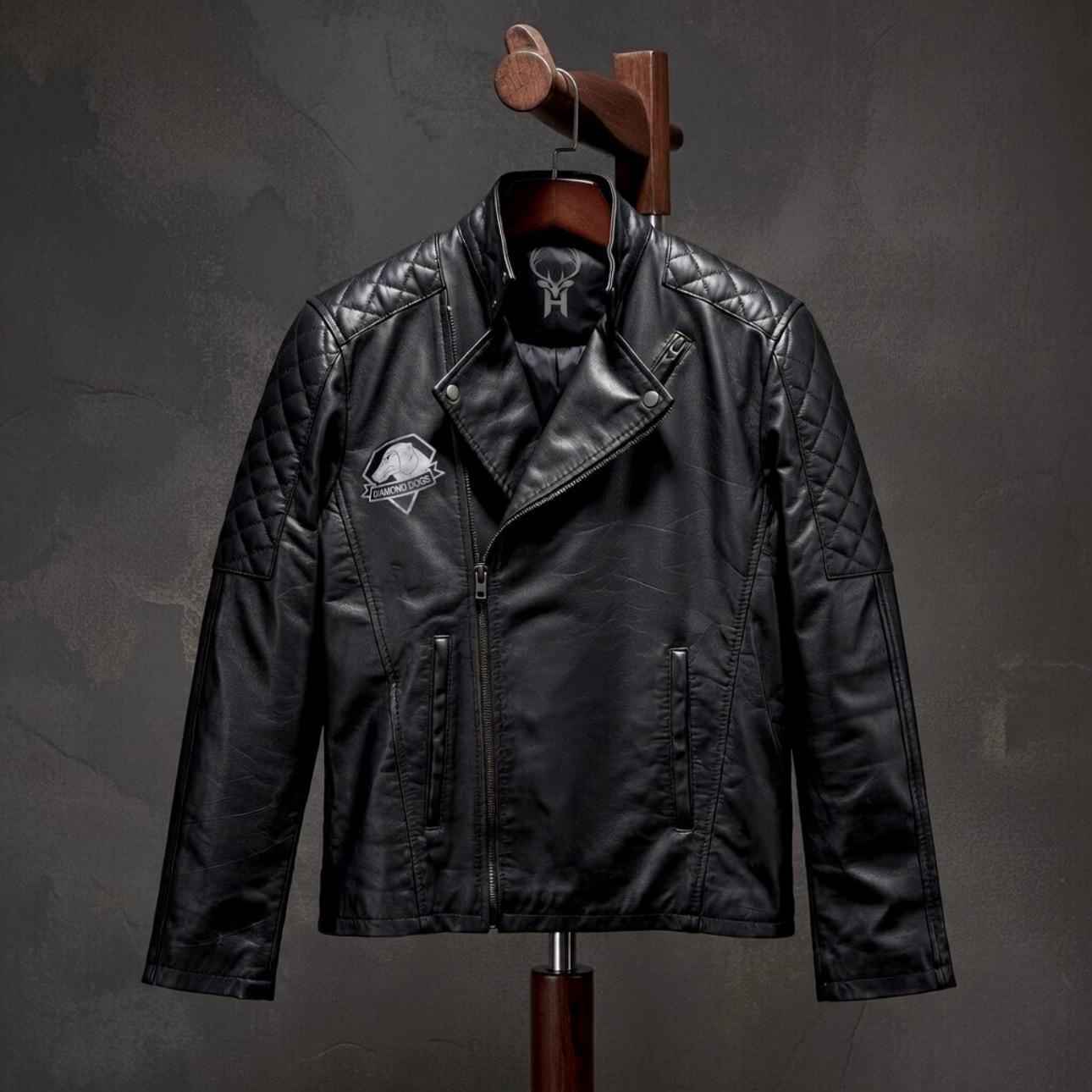 Metal Gear Solid V Diamond Dogs Venom Snake Leather Jacket – MGSV