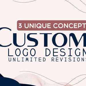 Progettazione di loghi aziendali personalizzati / Creatore di loghi professionale per il branding di piccole imprese / Logo moderno per boutique e kit di branding modificabile