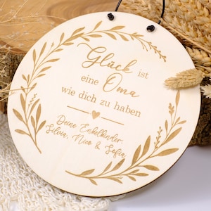 Personalized Gift for Grandma or Grandpa | Sign of grandchildren