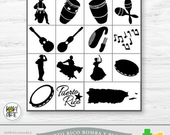 Puerto Rico Bomba y Plena | High Quality Files | Digital Download | Printing | Vinyl Cutting | Laser Engraving.