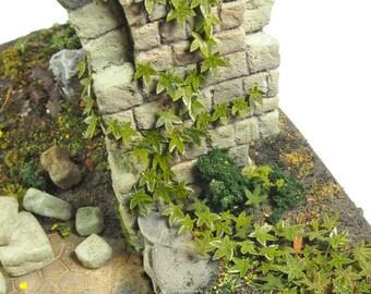 Plants & Weeds A - 1:35 scale - unpainted - ultra-thin photo-etch sheet (Matho Models 35035)