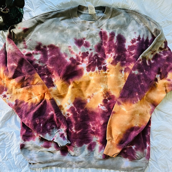 Fall tie dye sweatshirt hotsell
