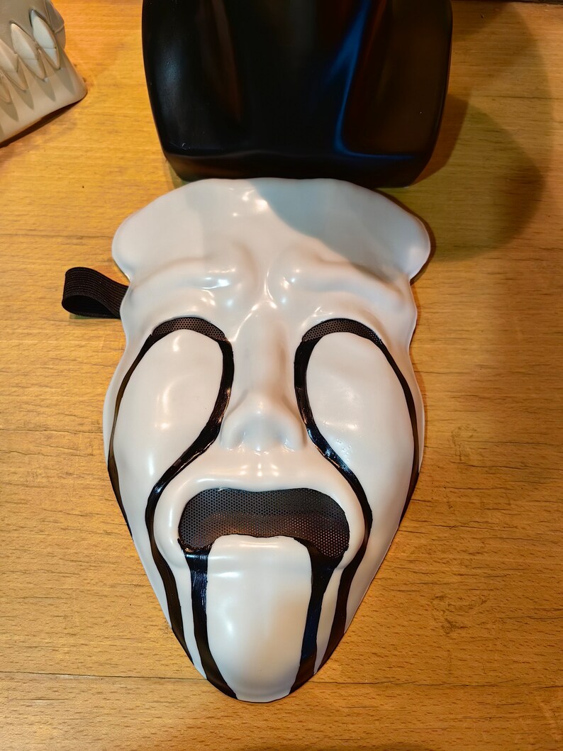 Scp035 Mask, Tragedy Masks, Theater Masks, Geek Comedy Mask, White