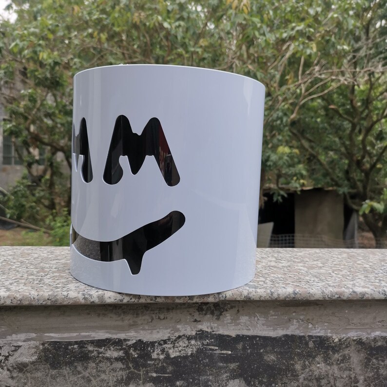 Marshmello Helmet, Marshmello Mask for Cosplay /masquerade Party