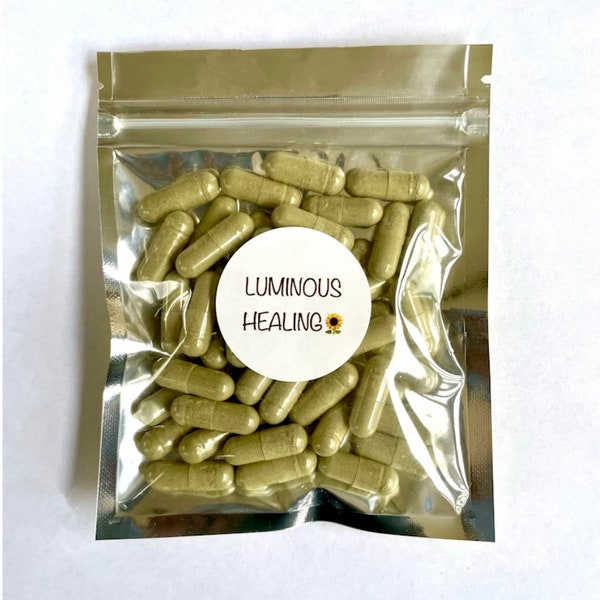 Wildcrafted Chaparral Leaf Capsules 500 mg >> 100 vegetarian capsules