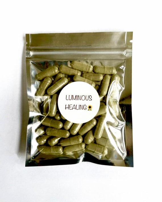 Organic Peppermint Leaf Capsules 500 mg &gt;&gt; 100 vegetarian capsules