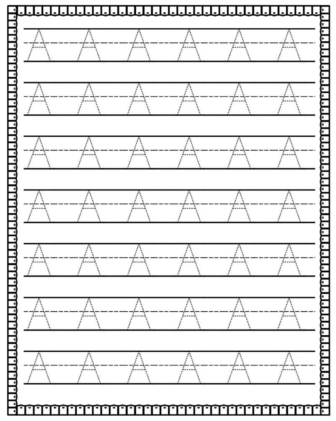 Printable Handwriting Activity Pages - Etsy