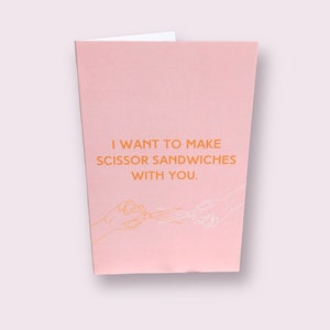Voglio fare panini con le forbici con te