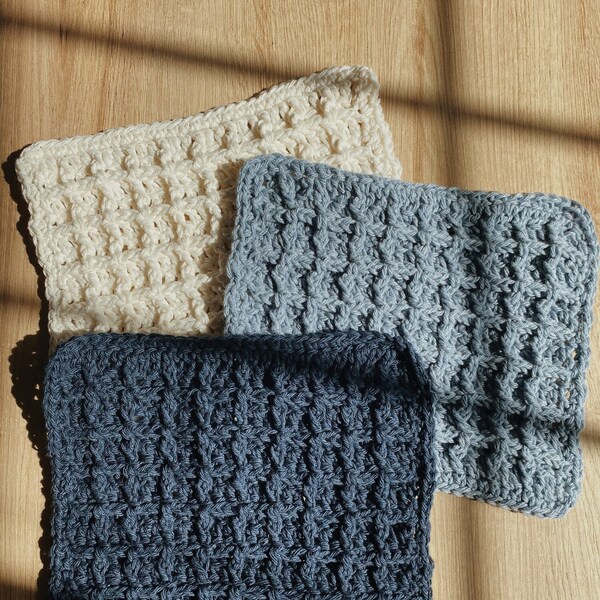 Handmade Crochet Honeycomb Multi-Purpose Kitchen Dishcloth