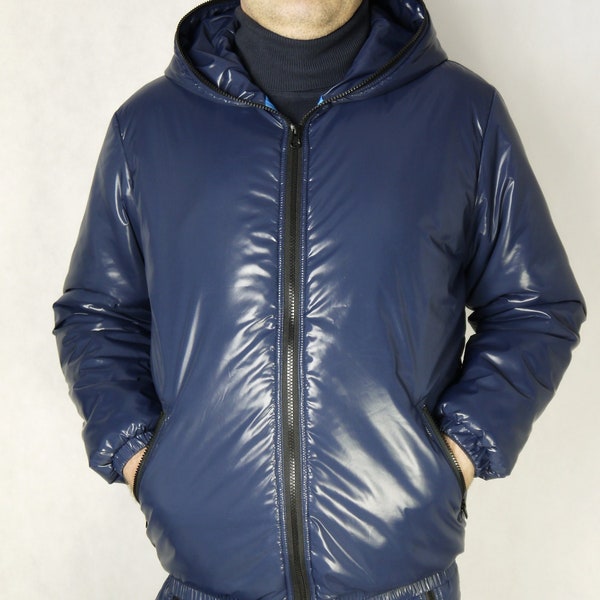 Nylon brillant Nylko veste nylon brillant veste de ski EXG4 veste hiver veste veste brillante