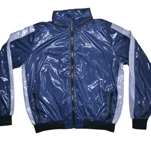 Glanz nylon jacken damen
