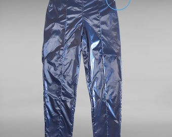 Glanzende nylon regenbroek/joggingbroek (VOK, ongevoerd, 17 kleuren)
