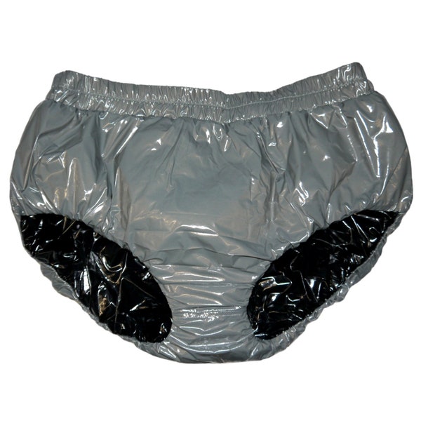 Shiny nylon Briefs with Padding 15 mm Glanznylon LACK PVC Wetlook shiny nylon Brief 15 mm Padding