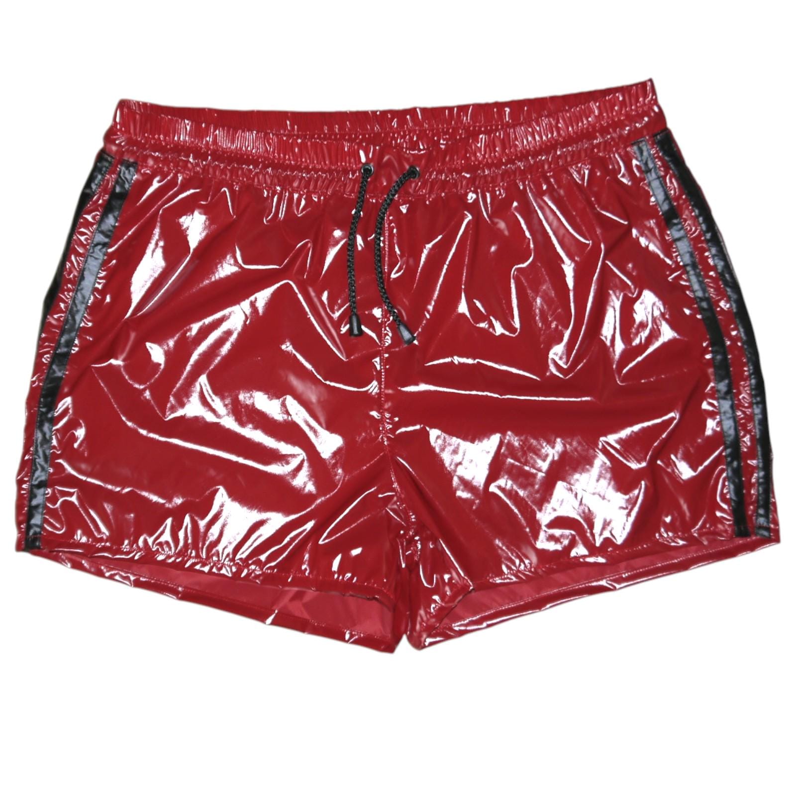 Shorts PS Sprinter Shorts Nylon Shiny Nylon LACK PVC Wetlook Shiny