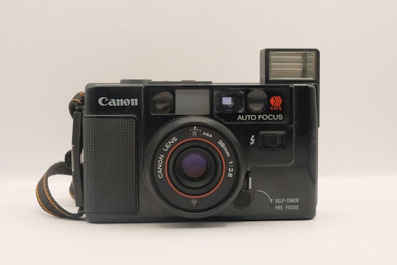 Canon AF35M CAFS 35mm Point and Shoot Film Camera, Fast 38mm F/2.8