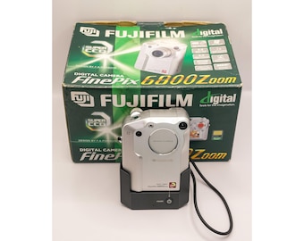 【整備済　美品】FUJIFILM Super Fujicam-6 #1332 Fujifilm Finepix 6800Z 6800 Zoom Digital Point and Shoot Camera