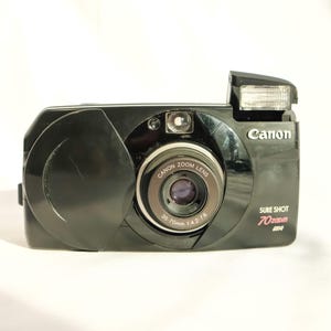 Vintage Canon Sure Shot 70 Zoom: 35mm Film Camera, Tested & Working