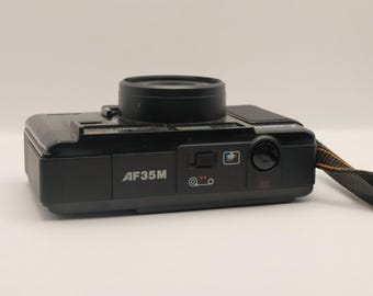 Canon AF35M CAFS 35mm Point and Shoot Film Camera, Fast 38mm F/2.8