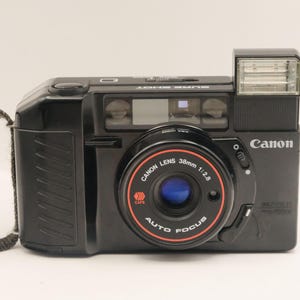 Canon AF35M II: cámara compacta de 35 mm, lente rápida f/2.8