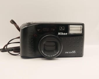 Nikon TW20 AF Film Camera: 35mm Point and Shoot With Strap - Etsy
