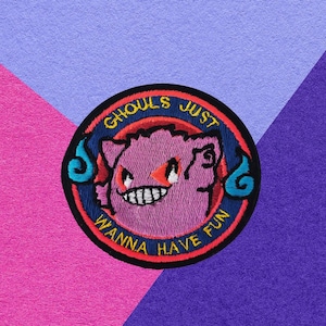 Anime and Videogame PKM Character - Embroidered Patch - Japanese - Iron On