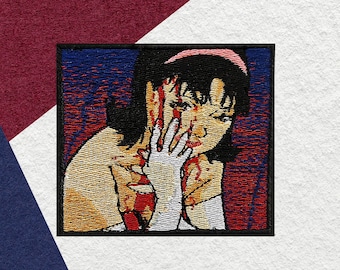 Patch anime brodé inspiré de l'anime japonais Perfect Blue