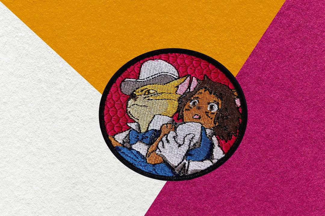 Ghibli Couples Inspired Patch - Haru and Humbert - the Cat Returns - Etsy