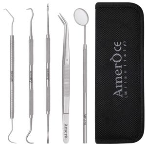 thumbnail image 2 of Dental Tarter Scraper And Remover Tool Set – Stainless Steel, H&H Instruments 2 of 2