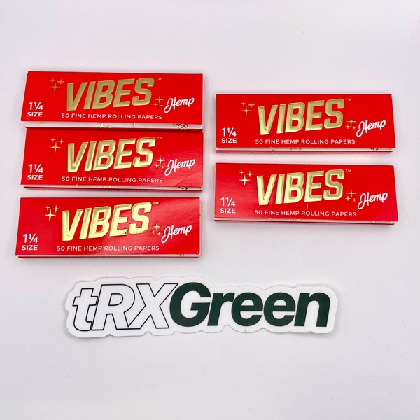 Vibes Hemp Papers 1 1/4 (5 pack)