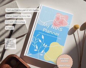My NDIS Planner - A Journal for keeping your  NDIS  plan information