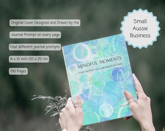 Mindful Moments Journal - 8x10 Journal - 156 Pages