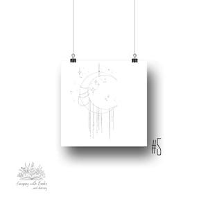 Book Design 5 - Fantasy - Line Art