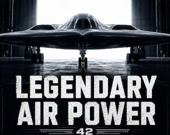 Legendary Air Power Posters Bundle, 42 Military Aircraft Wall Art Prints, Aviation Cutaway Diagrams, Digital Download, Printable Decor Set