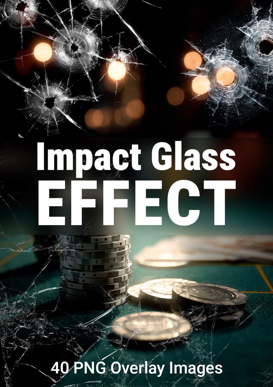 40 Bullet Impact Overlays PNG, Bullet Hole Overlay, Glass Crack Effect ...