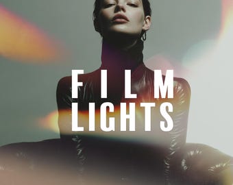 Film Light Leaks Overlays: Analog Effects, Photo Textures (Digital Download)