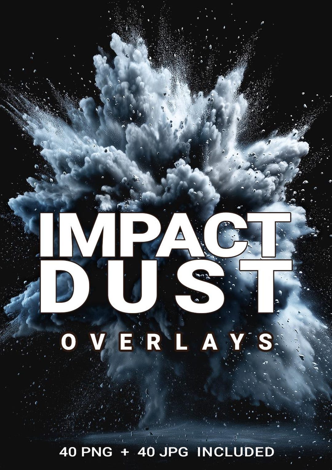 Impect Dust Impact Dust Overlays PNG, Dust Explosion FX, Debris Particles Burst ...