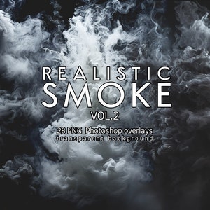 Realistic smoke overlays for Photoshop, High quality Photoshop overlays, Smoke background, Photography overlays, Smoke effect, Real smoke