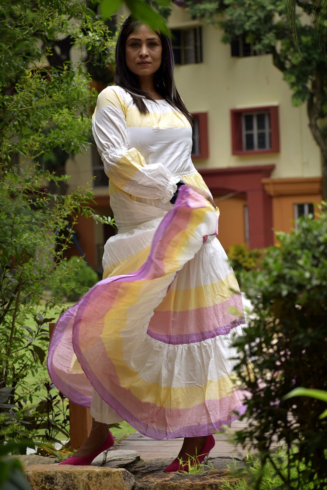 knee length dresses for ladies Aurora Maxi Dress – FordhamRd