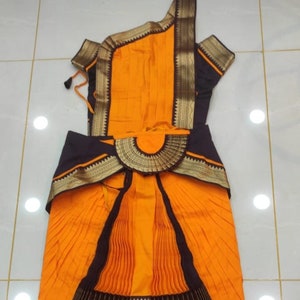 READYMADE SUNPLEAT BHARATHNATYAM outfit