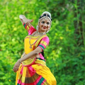 BHARATHANATYAM Costume SUNPLEAT CUSTOMMADE fullest Please Provide measurements we will make it for you